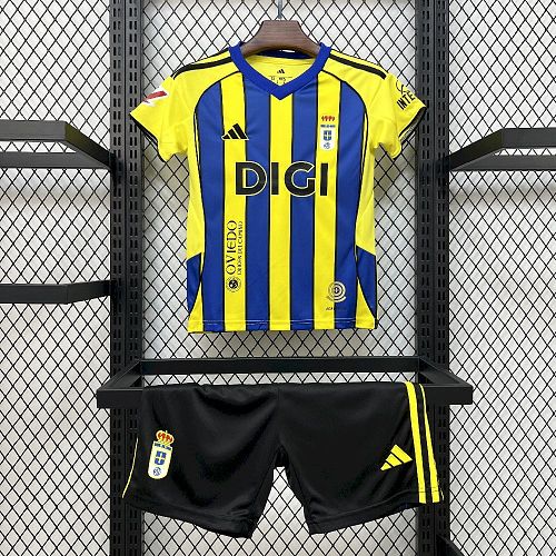 Real Oviedo 25-26 Away Kids Kit Size：16-28