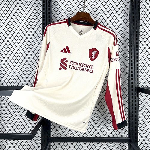 LIV 25-26 Away Long Sleeves Football Jersey S-4XL