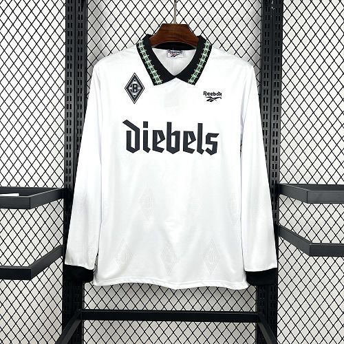 Borussia Mönchengladbach 95-96 Home Long Sleeve Retro Jersey S-XXL