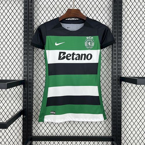 Sporting CP 2024-25 Home Womens Jersey S-XXL
