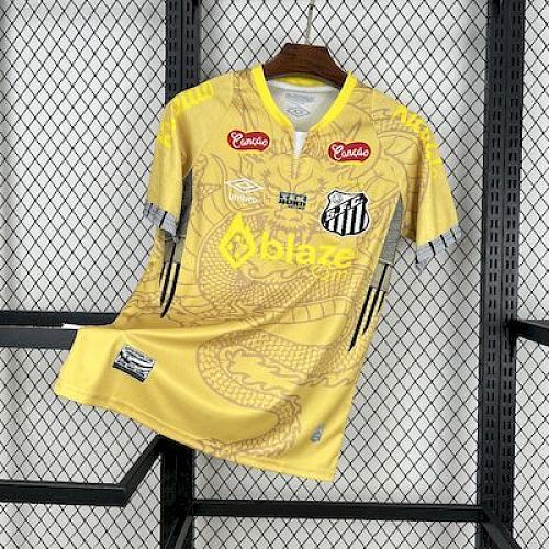 Santos 2025-26 Golden Dragon Special Edition Football Jersey