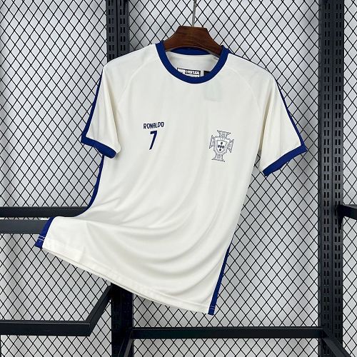 Portugal 2025-26 C Ronaldo European Cup cheering Football jersey