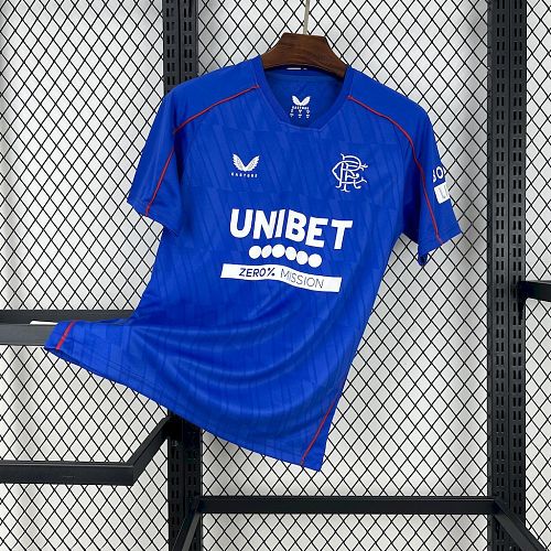 Top 1:1 Rangers 2024-25 Home Football jersey