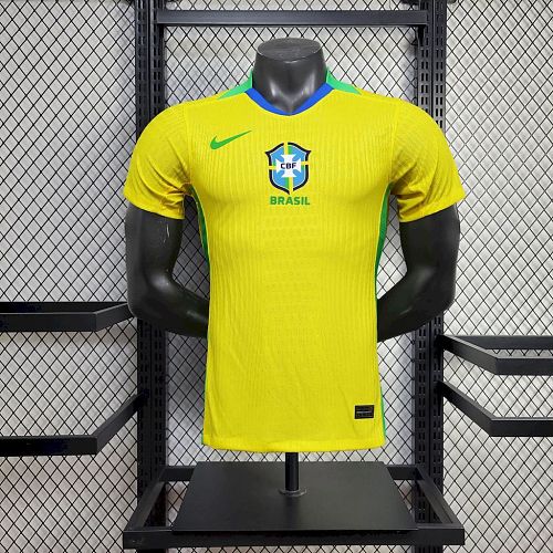 Brazil 2025-26 Home Jersey Player Version
