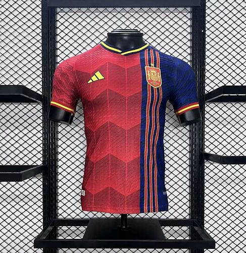 Spain 2024-25 Red Special Edition Jersey Player Version