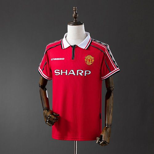 Manchester United 1998-99 Home Retro Jersey