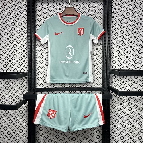 Atletico Madrid 2024-25 Away Kids Kit