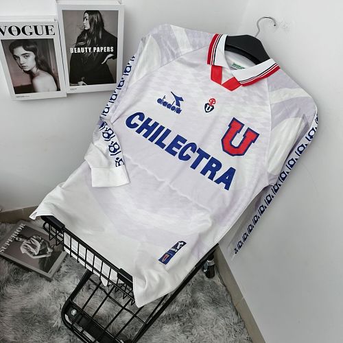 Top 1:1 Universidad De Chile 1996 Away Long Sleeve Retro Jersey