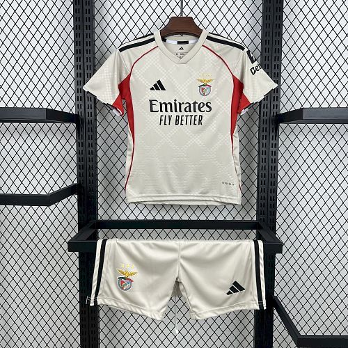Benfica 2025-26 Away Kids Kit