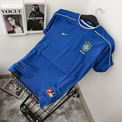 Top 1:1 Brazil Away 1998 Retro jersey