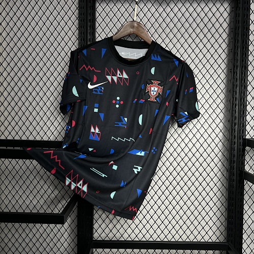 Portugal 2024-25 Euro Pre-match training uniform Jersey