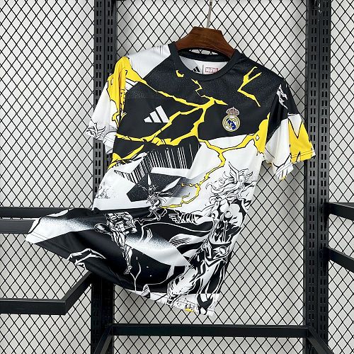 Real Madrid 2025-26 Pre-Match Football Jersey S-XXL