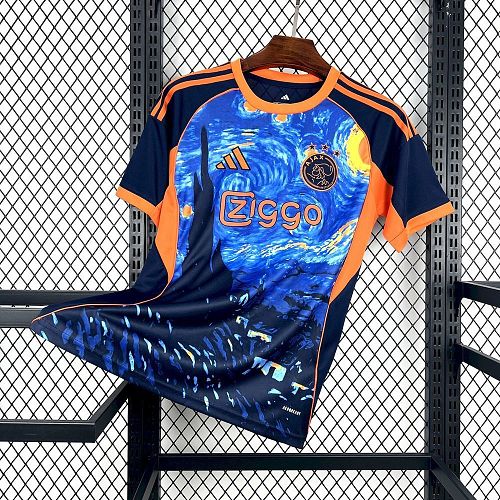 Ajax x Van Gogh 25-26 The Starry Night Edition Football Jersey S-4XL