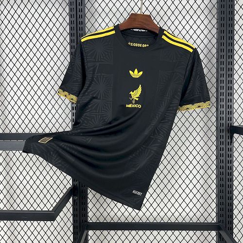 Mexico 2025-26 Gold- Black  Jersey
