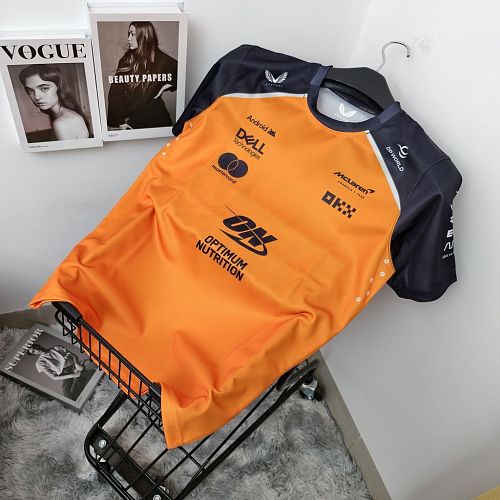 F1 McLaren 2025 Team Set Up T-Shirt - Autumn S-5XL