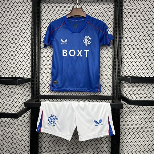 Rangers 2024-25 Home Kids Kit