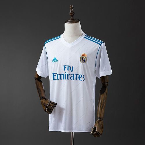 Real Madrid 17-18 Home Retro Jersey S-XXL
