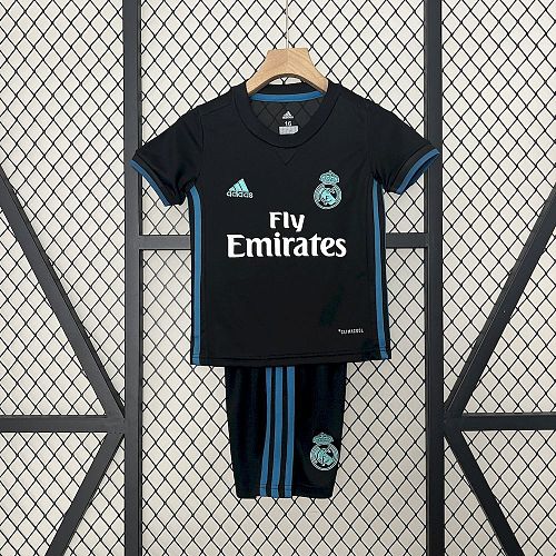 Real Madrid 17-18 Away Retro Kids Kit Size：16-28