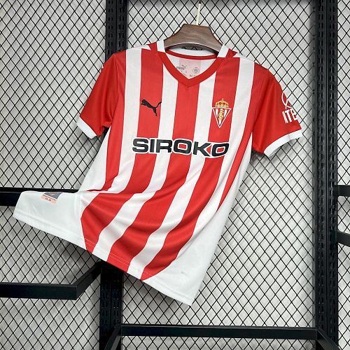 Sporting de Gijon 2024-25 Home Jersey S-XXL