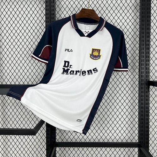 West Ham United 99-01 Away Retro Jersey S-XXL