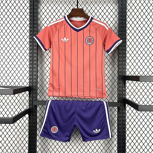 Scotland 2026 World Cup Away Kids Kit Size：16-28