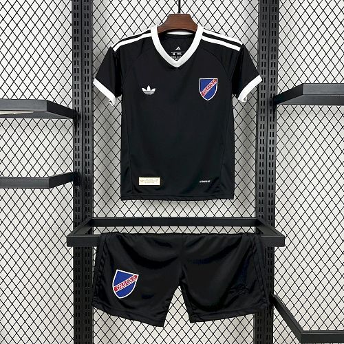 Colo Colo 2025-26 Anniversary Black Kids Kit