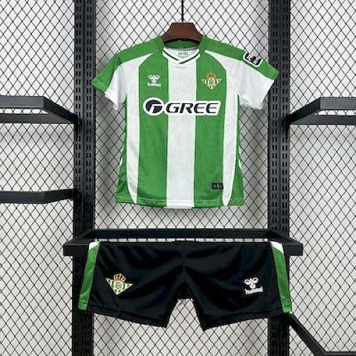 Real Betis 2025-26 Home Kids Kit