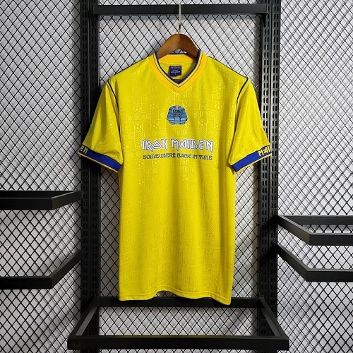 West Ham United 2008 Yellow Iron Maiden Edition Retro Jersey S-XXL