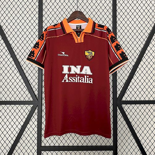 Roma 98-99 Home Retro Jersey S-XXL