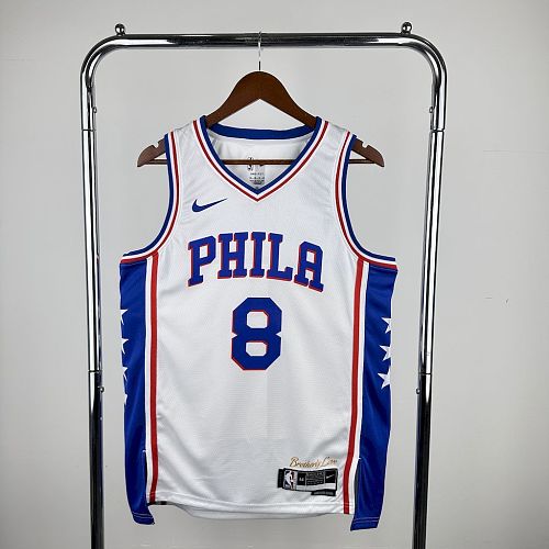 Philadelphia 76ers 2023-24 GEDRGE8 Home Jersey