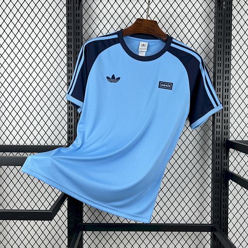 Adidas 25-26 TOUR 3-STRIPES  Blue Football Jersey S-XXL
