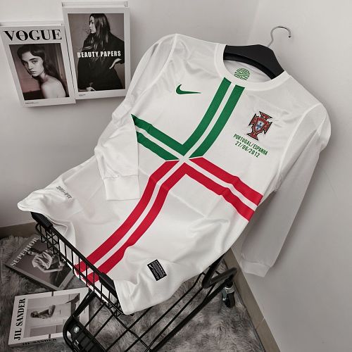 Top 1:1 Portugal away 2012/13 Long Sleeves Retro jersey