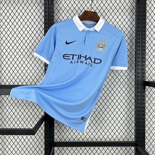 Manchester City 15-16 Home Retro Jersey S-XXL