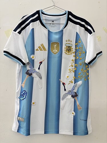Argentina 2026 World Cup Home Embroidery Football Jersey