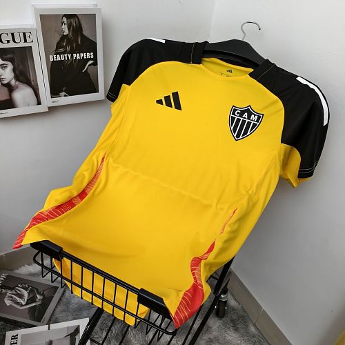 Atletico Mineiro Training yellow 2025/26 Soccer jersey