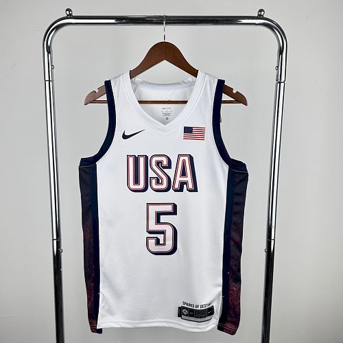 Olimpic USA 2024 EDWARDS5 Home Jersey
