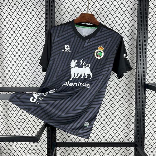 Racing de Santander 2024-25 Black Goalkeeper Jersey