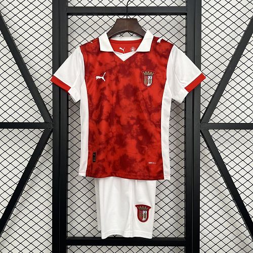 Braga 2025-26 Home Kids Kit Size 16-28