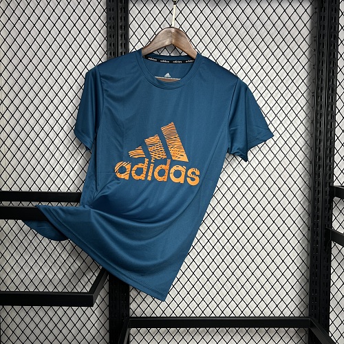 Adidas 1033 Blue T-shirt  M-XXXL