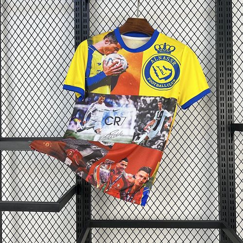 Cristiano Ronaldo 2025-26 all club mix Football Jersey