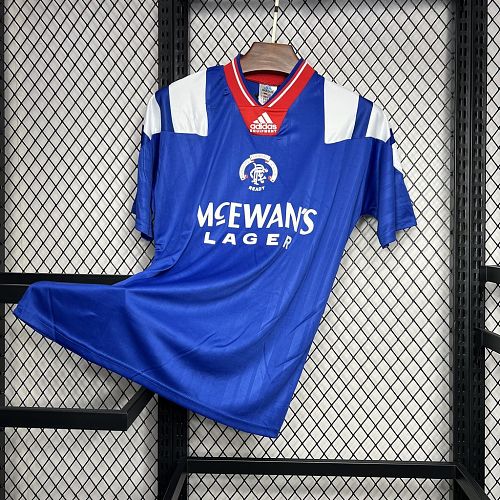 Rangers 1992-94 Home Retro Jersey