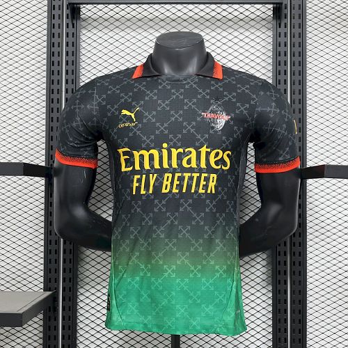 AC Milan 2025-26 Co-Branded Edition Jersey Player Version