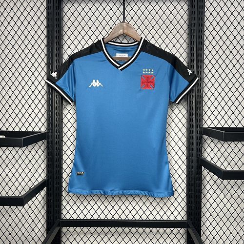 Vasco Da Gama 2024-25 Womens Pre-Match Sky Blue Jersey S-XXL