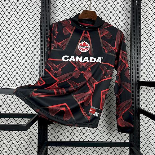 Canada 2026 Hollywood Goalkeeper Long Sleeve Football Jersey S-4XL