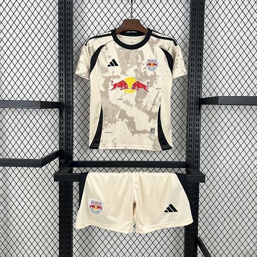 New York Red Bulls 2025-26 away Kids Kit
