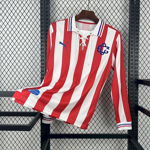 Chivas 16-17 110th Anniversary Long sleeves Retro Jersey S-XXL