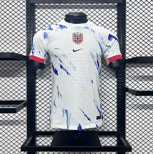 Norway 2024-25 Away Jersey Player Version
