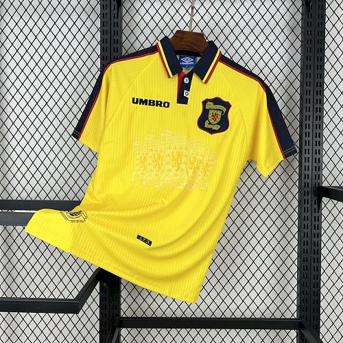 Top 1:1 Scotland 1996-98 Away Retro Jersey