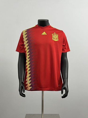 Spain 2018 home Retro Jersey S-XXL