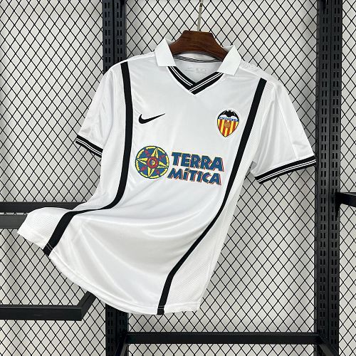 Valencia CF 2000-01 Home Retro Jersey